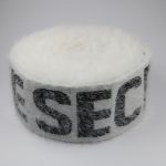 Suede Jacquard Elastic Band with Imitation Mink Velvet Effect – Soft, Skin-Friendly (SKU-730)