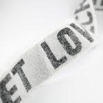 Suede Jacquard Elastic Band with Imitation Mink Velvet Effect – Soft, Skin-Friendly (SKU-730)