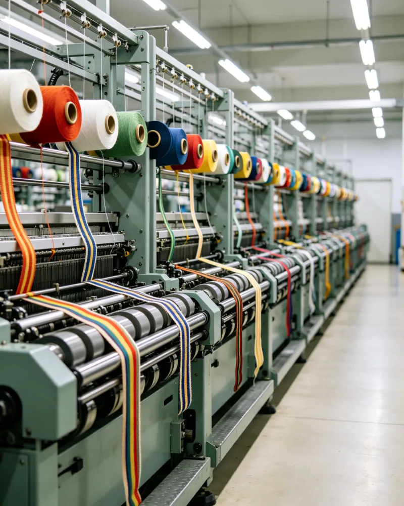 Zhiwei webbing production workshop