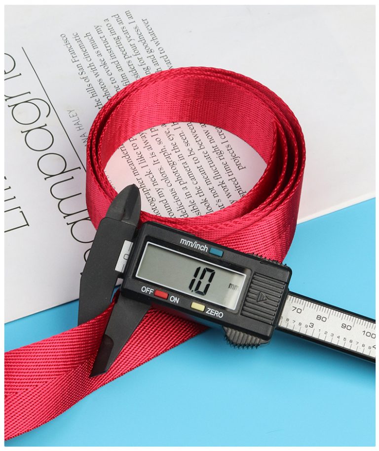 Imitation Nylon Herringbone Webbing – 1 mm Thickness, Stock Widths 2 cm to 5 cm